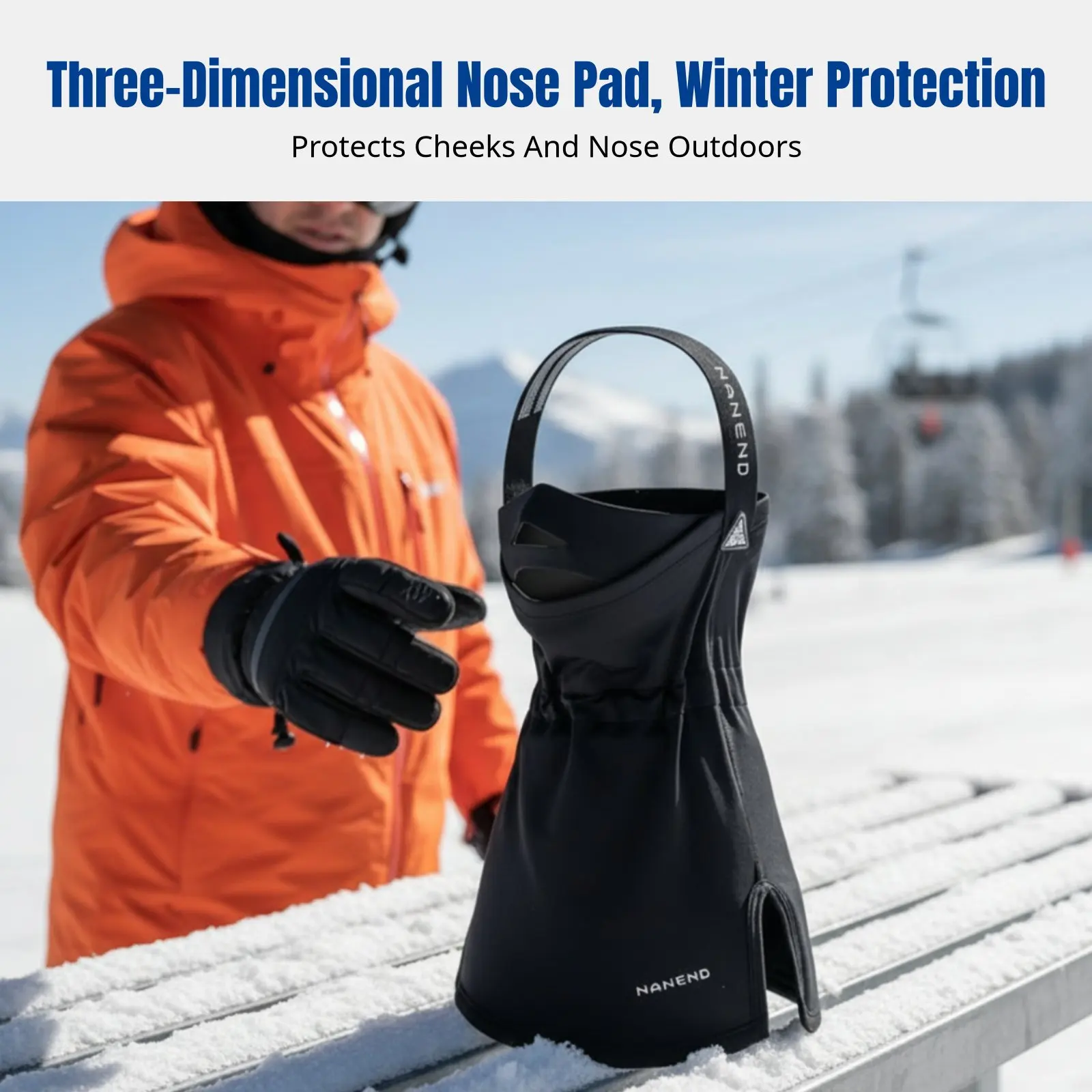 Unisex Thermal Merino Wool Ski Face Cover, Breathable Outdoor Balaclava for Mountaineering
Unisex Thermal Merino Wool Ski Face Cover, Breathable Outdoor Balaclava for Mountaineering