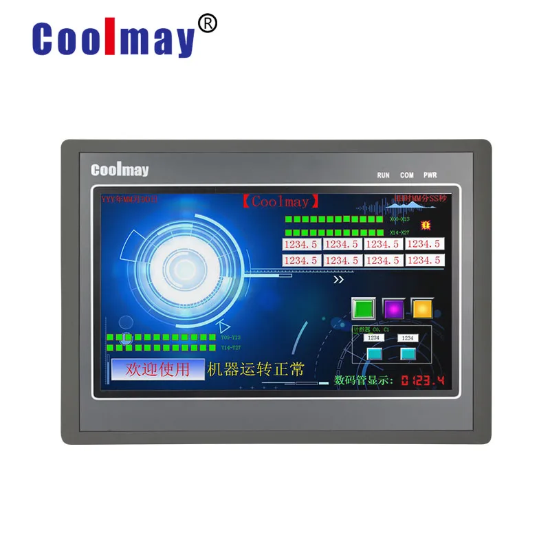 Fast Running Speed Plc Controller With 10inch Resistive High Resolution HMI Support Different Analog Points Type
Fast Running Speed Plc Controller With 10inch Resistive High Resolution HMI Support Different Analog Points Type