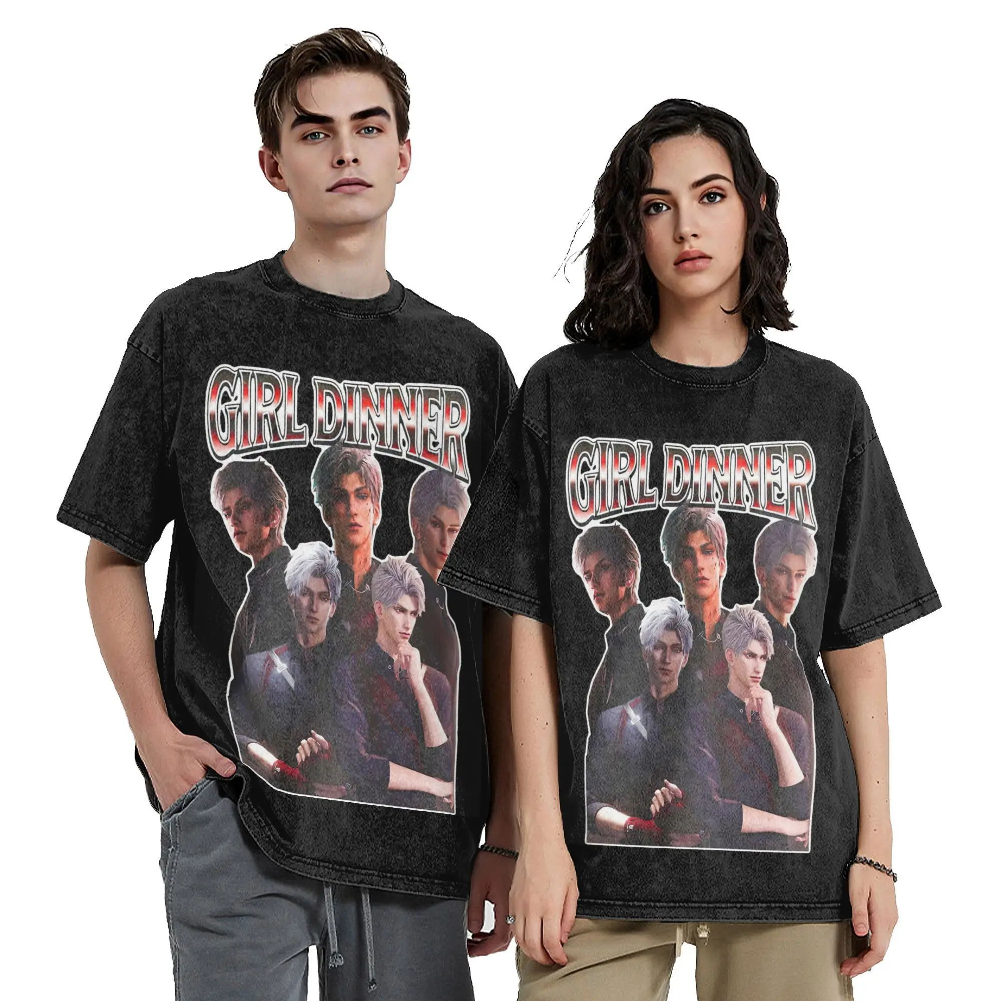 Girl Dinner Sylus Love and Deepspace Washed T Shirts Streetwear Hip Hop Vintage T-Shirts Tees Tops Men Women High Street Printed
Girl Dinner Sylus Love and Deepspace Washed T Shirts Streetwear Hip Hop Vintage T-Shirts Tees Tops Men Women High Street Printed