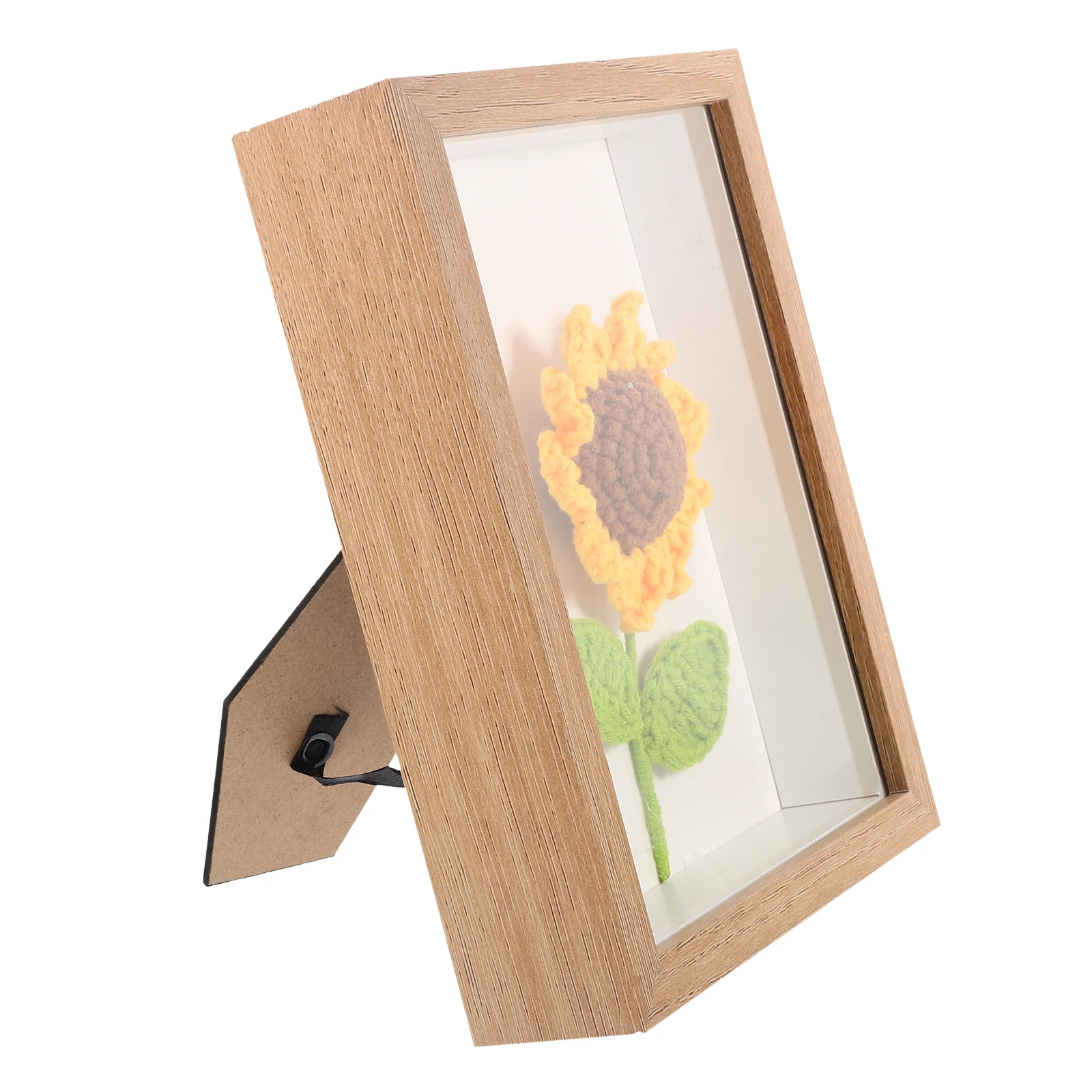 Handmade Woven Sunflower Wood Photo Frame Desktop Ornament Home Decor Display Crochet Flower Bedroom Party Tabletop Frame
Handmade Woven Sunflower Wood Photo Frame Desktop Ornament Home Decor Display Crochet Flower Bedroom Party Tabletop Frame