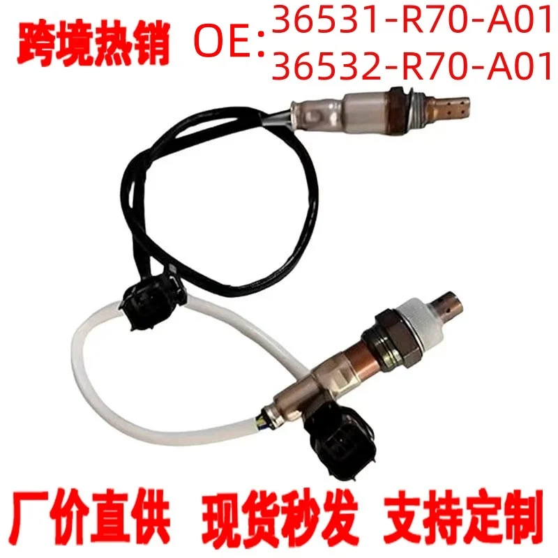 Oxygen Sensor 36531-R70-A01 36532-R70-A01, compatible with Honda, upstream and downstream, 2 pieces
Oxygen Sensor 36531-R70-A01 36532-R70-A01, compatible with Honda, upstream and downstream, 2 pieces