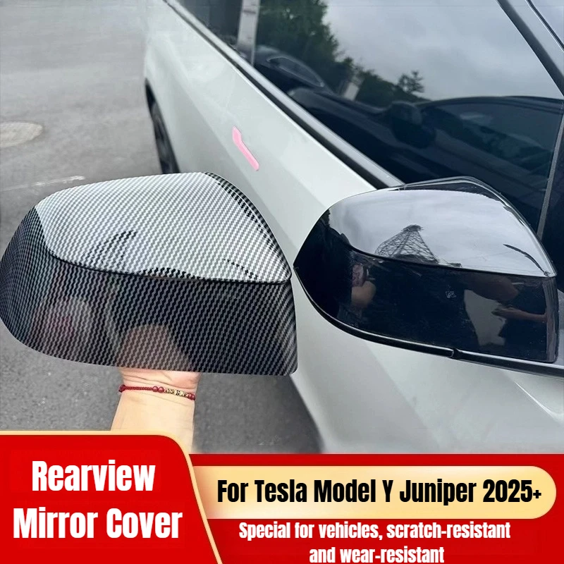 Car Side Rear View Mirror Decorative Shell for Tesla Model Y Juniper 2025+ Rearview Mirror Cover ABS Exterior Car Accessories
Car Side Rear View Mirror Decorative Shell for Tesla Model Y Juniper 2025+ Rearview Mirror Cover ABS Exterior Car Accessories