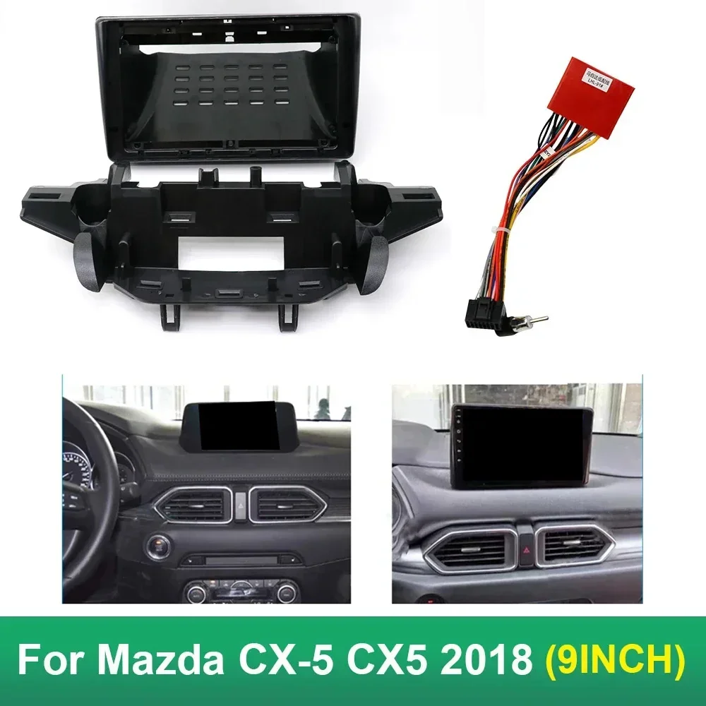 For Mazda CX-5 CX5 2018(9Inch)Car Radio Fascias Android GPS MP5 Stereo Player 2 Din Head Unit Panel Dash Frame Installation Trim
For Mazda CX-5 CX5 2018(9Inch)Car Radio Fascias Android GPS MP5 Stereo Player 2 Din Head Unit Panel Dash Frame Installation Trim