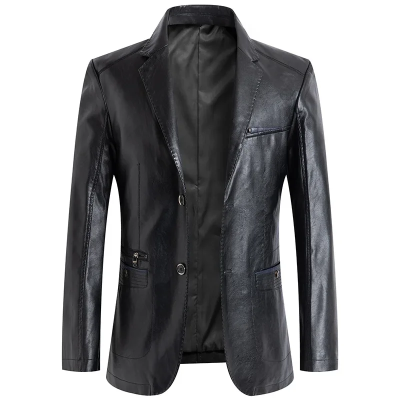 Male Big Size 6XL 7XL 2025 Autumn Jacket Men Solid Color Leather Coat Jacket Casual Motorcycle Biker Coat Leather Jackets
Male Big Size 6XL 7XL 2025 Autumn Jacket Men Solid Color Leather Coat Jacket Casual Motorcycle Biker Coat Leather Jackets