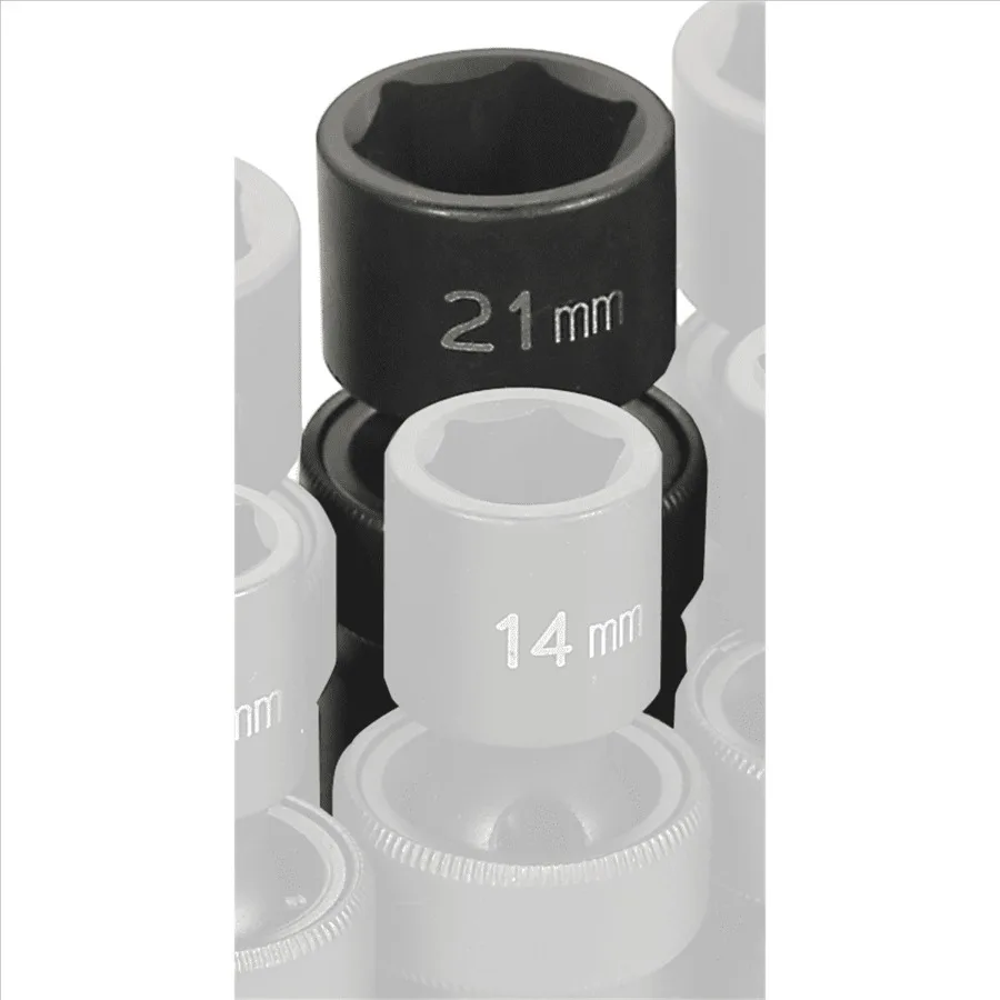 2021UM 1/2" Drive x 21mm Standard Universal
2021UM 1/2" Drive x 21mm Standard Universal