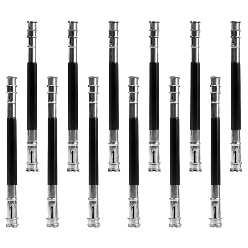 12pcs Pencil Extender Stainless Steel Lengthener Holder Short Pencils Students Office Supplies Drawing Tool
12pcs Pencil Extender Stainless Steel Lengthener Holder Short Pencils Students Office Supplies Drawing Tool