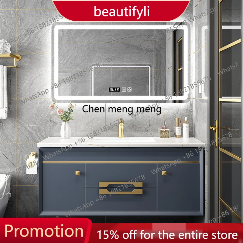01A Black Sink Luxury Bathroom Cabinet Mirror Classic Shelf Storage Bathroom Cabinet Hotel Meuble Salle De Bain Home Furniture
01A Black Sink Luxury Bathroom Cabinet Mirror Classic Shelf Storage Bathroom Cabinet Hotel Meuble Salle De Bain Home Furniture