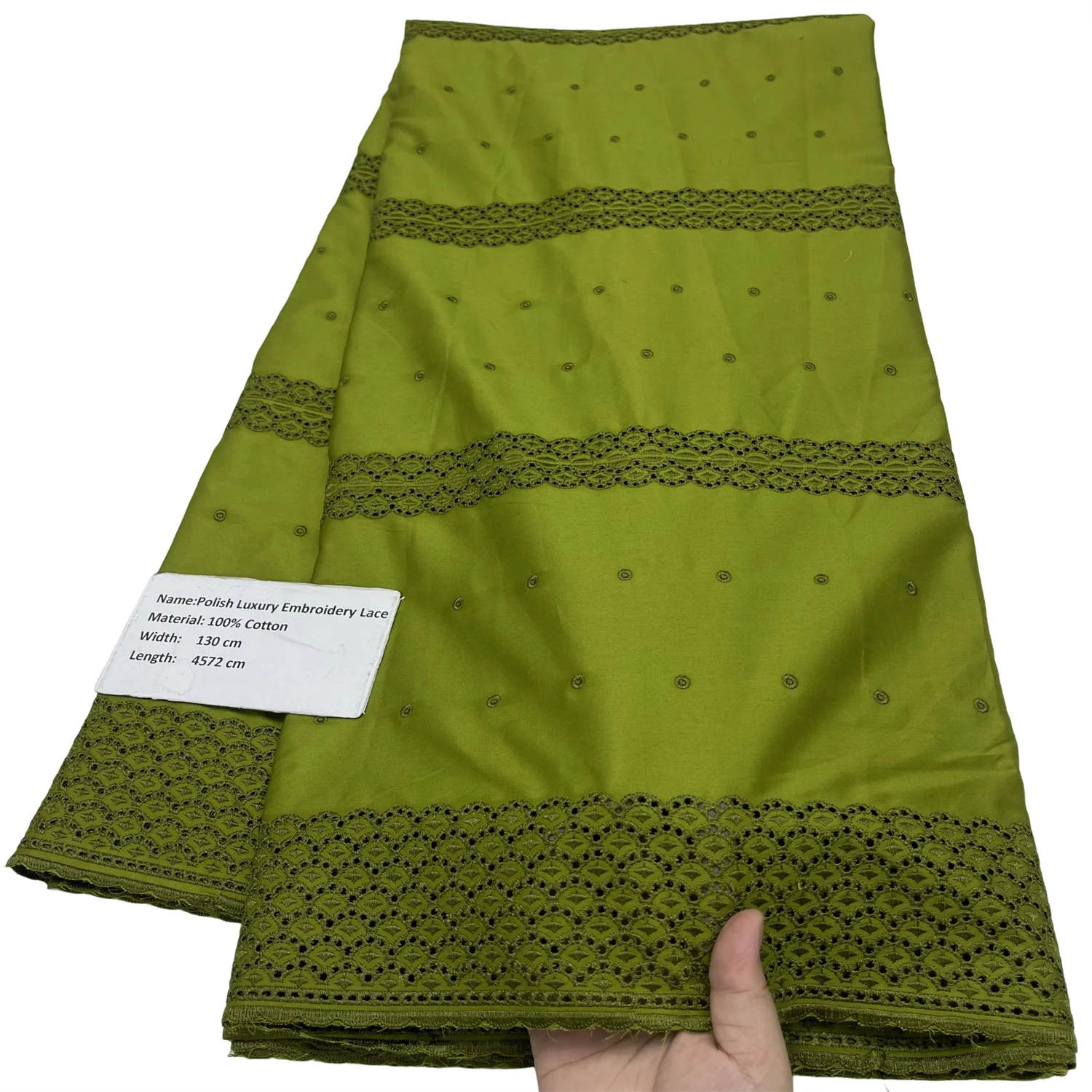 Luxury Pure Green Men 100% Cotton Lace African Fabric High Quality Swiss Voile Polish Lace Cotton Fabric For Men And Women Dress
Luxury Pure Green Men 100% Cotton Lace African Fabric High Quality Swiss Voile Polish Lace Cotton Fabric For Men And Women Dress
