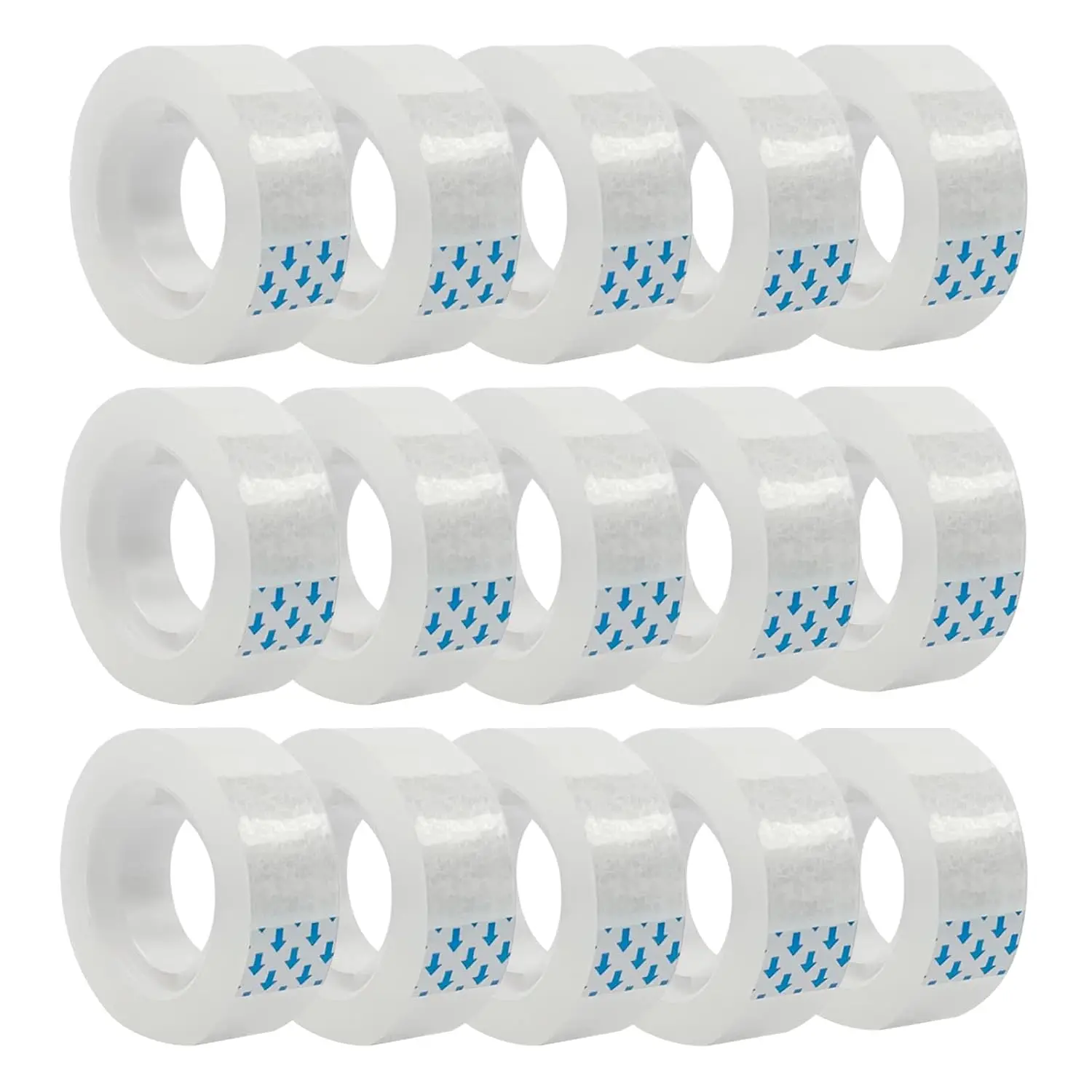 Clear Tape Refills for Dispenser, 15 Rolls, 0.7-Inch x 27.3 Yards Each, Easy Tear for Gift Wrapping and Office
Clear Tape Refills for Dispenser, 15 Rolls, 0.7-Inch x 27.3 Yards Each, Easy Tear for Gift Wrapping and Office