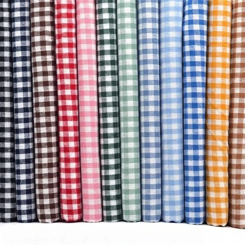 145x50cm Yarn-Dyed Full-Dye Cotton Plaid Fabric 4mm Chaoyang Grid High-Density Clothing Material Sewing Cloth
145x50cm Yarn-Dyed Full-Dye Cotton Plaid Fabric 4mm Chaoyang Grid High-Density Clothing Material Sewing Cloth