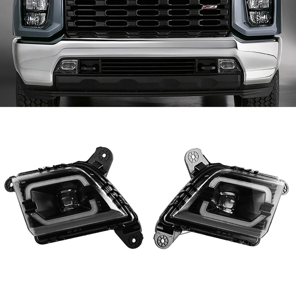 2pcs For Chevy Silverado 1500 2019 2000 2021 2pcs Car Front Bumper Fog Light Daytime Running Drive Lamp Car accessories
2pcs For Chevy Silverado 1500 2019 2000 2021 2pcs Car Front Bumper Fog Light Daytime Running Drive Lamp Car accessories