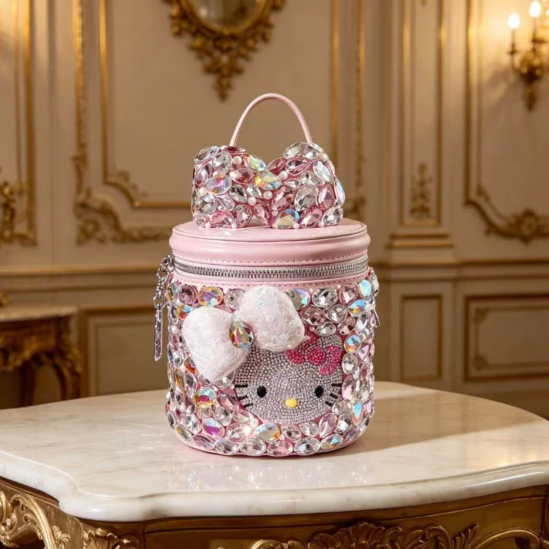 Hot Sanrio Hellokitty Cute Commuter Bucket Bag Round Bucket Single Shoulder Crossbody Handbag Large Capacity Girl Holiday Gifts
Hot Sanrio Hellokitty Cute Commuter Bucket Bag Round Bucket Single Shoulder Crossbody Handbag Large Capacity Girl Holiday Gifts