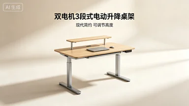 Dual motor 3-stage electronic height adjustable desk frame computer table laptop holder adjustable table modern
Dual motor 3-stage electronic height adjustable desk frame computer table laptop holder adjustable table modern