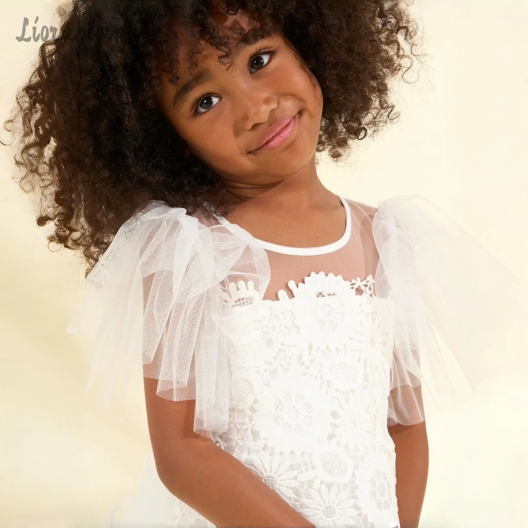 Customized Lace Wedding Dress Tulle Flower Girl Dress Formal White Gown Wedding Party Attire свадебное платье
Customized Lace Wedding Dress Tulle Flower Girl Dress Formal White Gown Wedding Party Attire свадебное платье