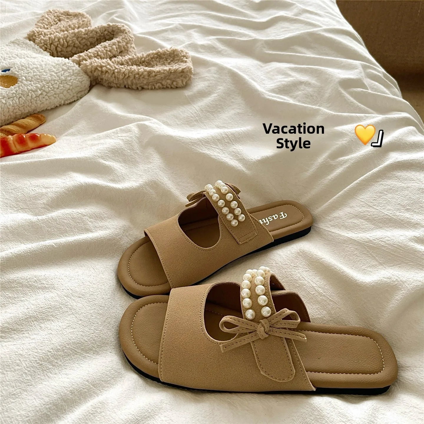 Charming Knot Flat Sandals Women's Breathable Summer Outdoor Wear Cool Slip-On Shoes Korean Style round Head Flats
Charming Knot Flat Sandals Women's Breathable Summer Outdoor Wear Cool Slip-On Shoes Korean Style round Head Flats