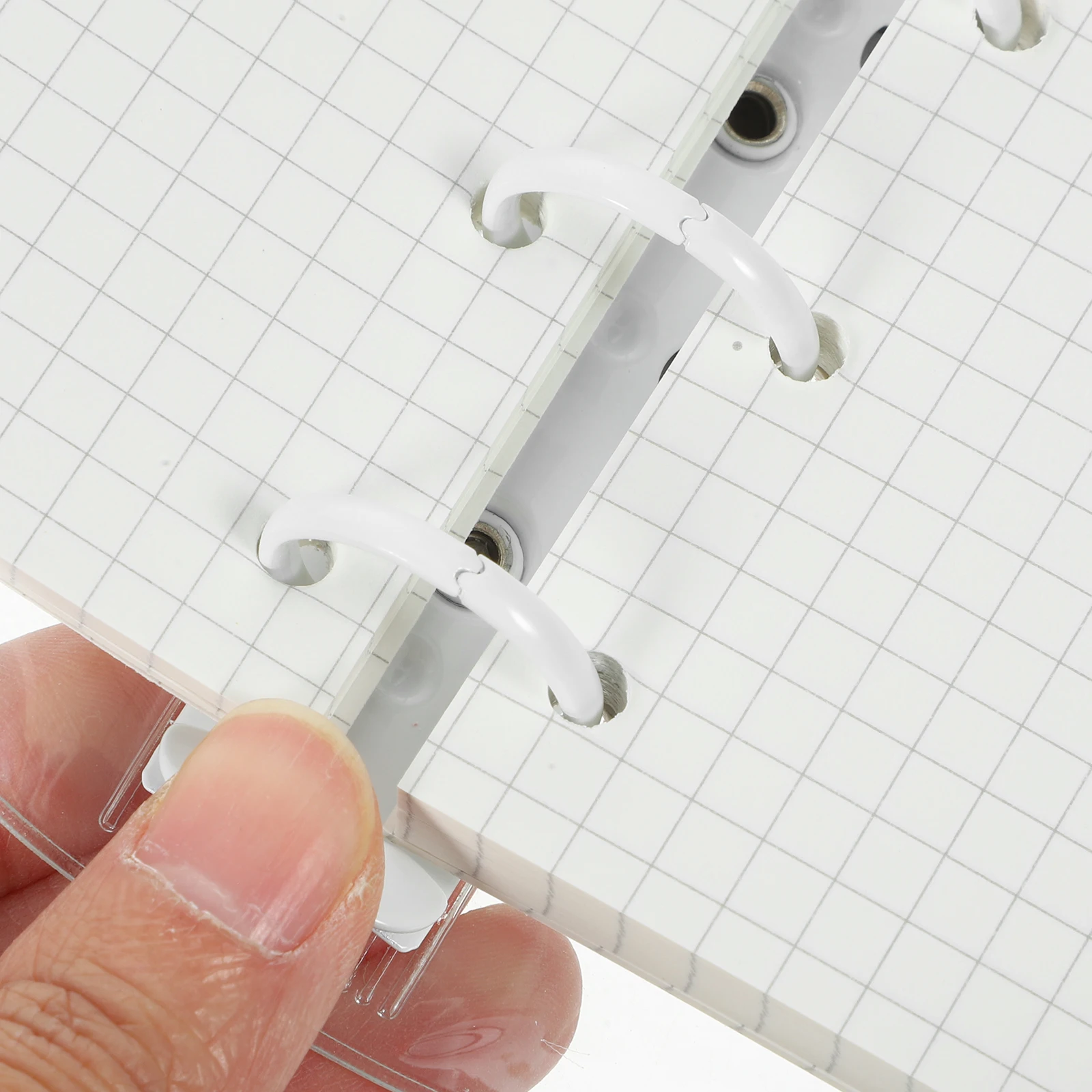 Mini 3 Ring Binder PVC Transparent Cover 2 Sets Black Notebook Detachable Pages Travel Student Teacher Lovely Notepad Creative 
Mini 3 Ring Binder PVC Transparent Cover 2 Sets Black Notebook Detachable Pages Travel Student Teacher Lovely Notepad Creative