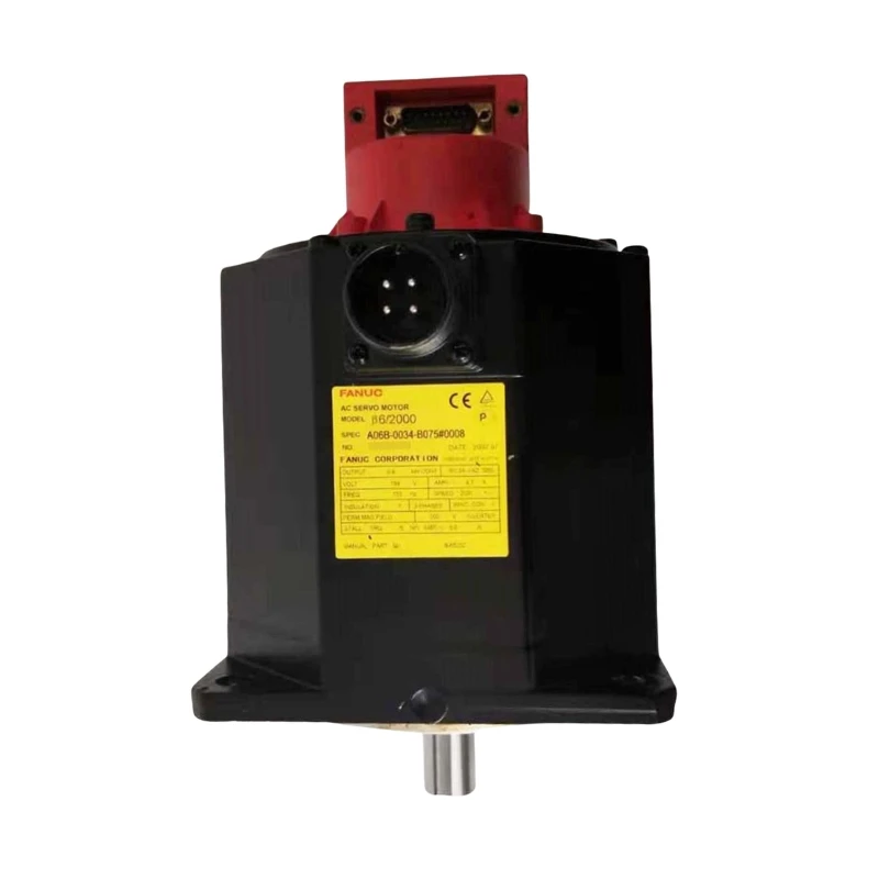 Fanuc A06B-0034-B075#0008 Servo Motor Tested ok In Stock
Fanuc A06B-0034-B075#0008 Servo Motor Tested ok In Stock