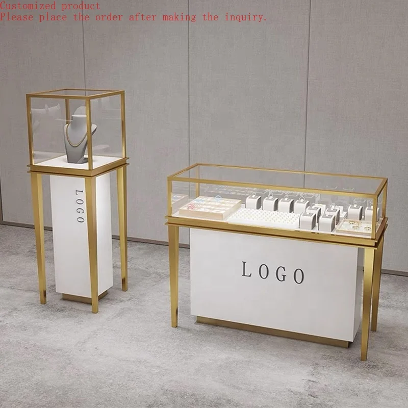 Custom.Jewelry Store Furniture Interior Design Square Counter Design Luxury Jewelry Shop Display Table Glass Jewelry Showcases C
Custom.Jewelry Store Furniture Interior Design Square Counter Design Luxury Jewelry Shop Display Table Glass Jewelry Showcases C