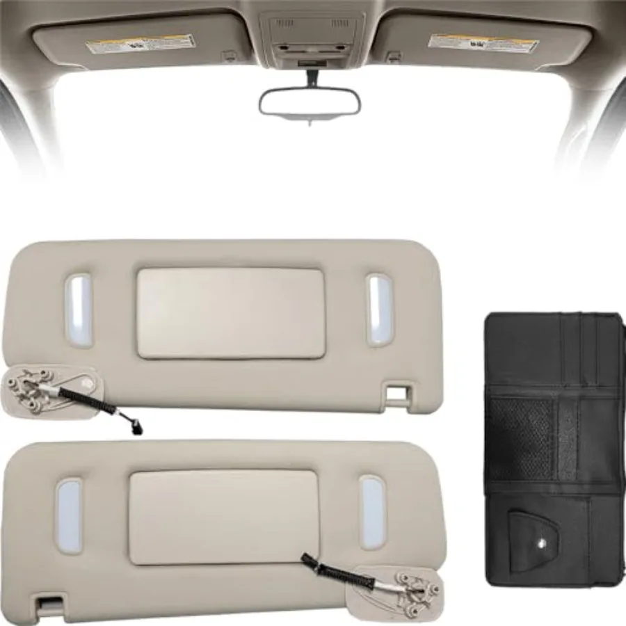 fit for Chevrolet Silverado Sun Visor, fit for 2007 2008 2009 2010 2011 2012 2013 2014 Chevy Suburban 1500 2500 Avalanche Tahoe
fit for Chevrolet Silverado Sun Visor, fit for 2007 2008 2009 2010 2011 2012 2013 2014 Chevy Suburban 1500 2500 Avalanche Tahoe