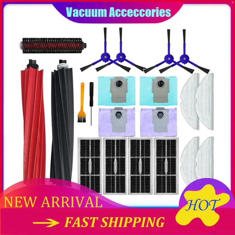 1Set Parts Accessories Fit For Roborock S8 Pro Ultra Side Brush Filter Mop Choth Dust Bags For Roborock S8/S8+ Vacuum Cleaner
1Set Parts Accessories Fit For Roborock S8 Pro Ultra Side Brush Filter Mop Choth Dust Bags For Roborock S8/S8+ Vacuum Cleaner