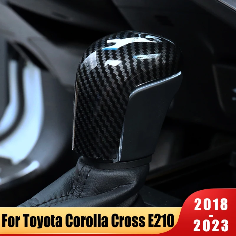 For Toyota Corolla Cross E210 Hybrid 2019 2020 2021 2022 2023 ABS Car Gear Shift Knob Protection Cover Trim Stickers Accessories
For Toyota Corolla Cross E210 Hybrid 2019 2020 2021 2022 2023 ABS Car Gear Shift Knob Protection Cover Trim Stickers Accessories