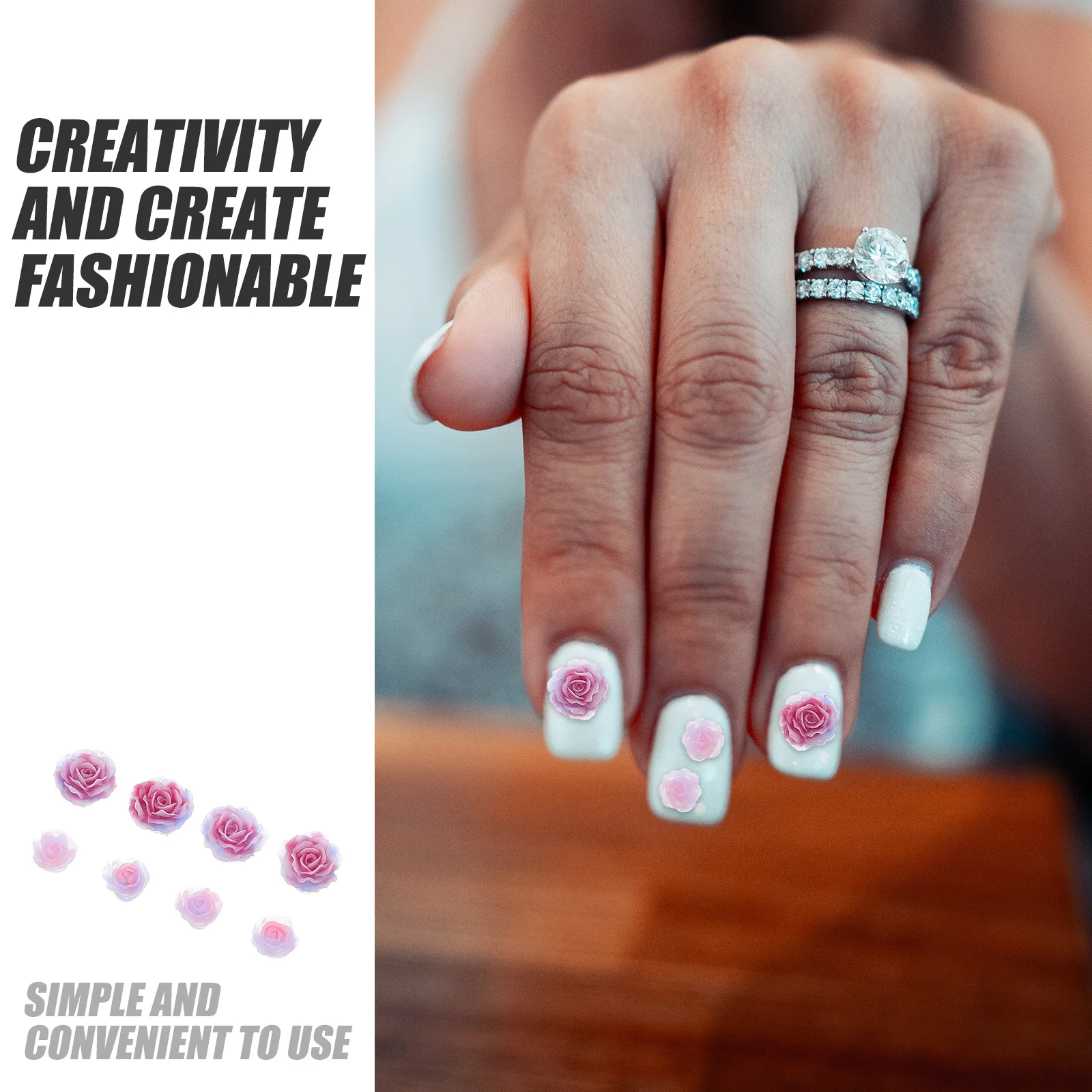 1 Box Rose Flower Nail Charms Small Vibrant 3D Nail Art Decorations DIY Nails and Phone Case Accessories Charms for Nails
1 Box Rose Flower Nail Charms Small Vibrant 3D Nail Art Decorations DIY Nails and Phone Case Accessories Charms for Nails