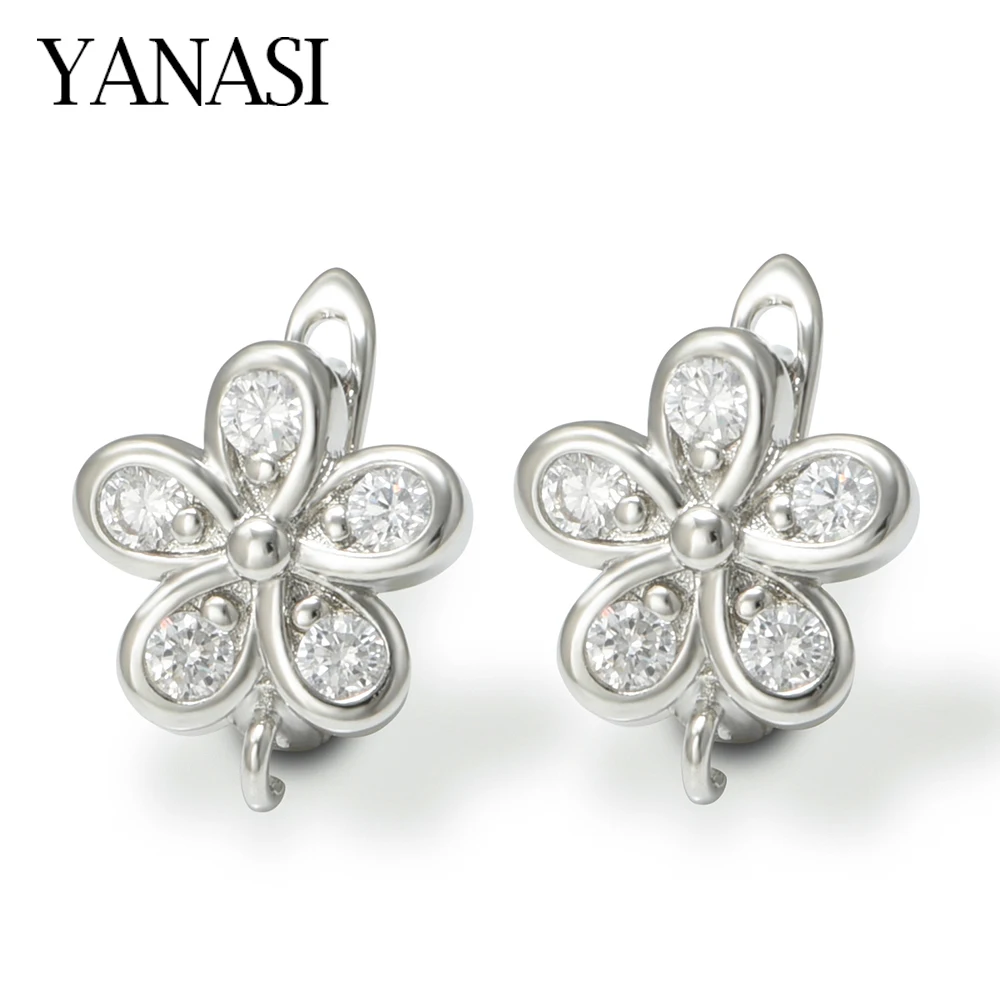 1 Pair Flower Zircon 18K Gold Plated Earring Hooks Clasps Jewelry Making Suppplies,DIY Woman Jewelry Making Accessories
1 Pair Flower Zircon 18K Gold Plated Earring Hooks Clasps Jewelry Making Suppplies,DIY Woman Jewelry Making Accessories