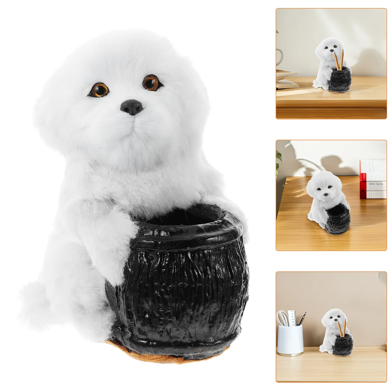Dog Plush Pen Holder For Desk Functional Pen Organizer Modern Desk Accessories Office Pen Holder Plush Pen Cup Holder Plush Pen
Dog Plush Pen Holder For Desk Functional Pen Organizer Modern Desk Accessories Office Pen Holder Plush Pen Cup Holder Plush Pen