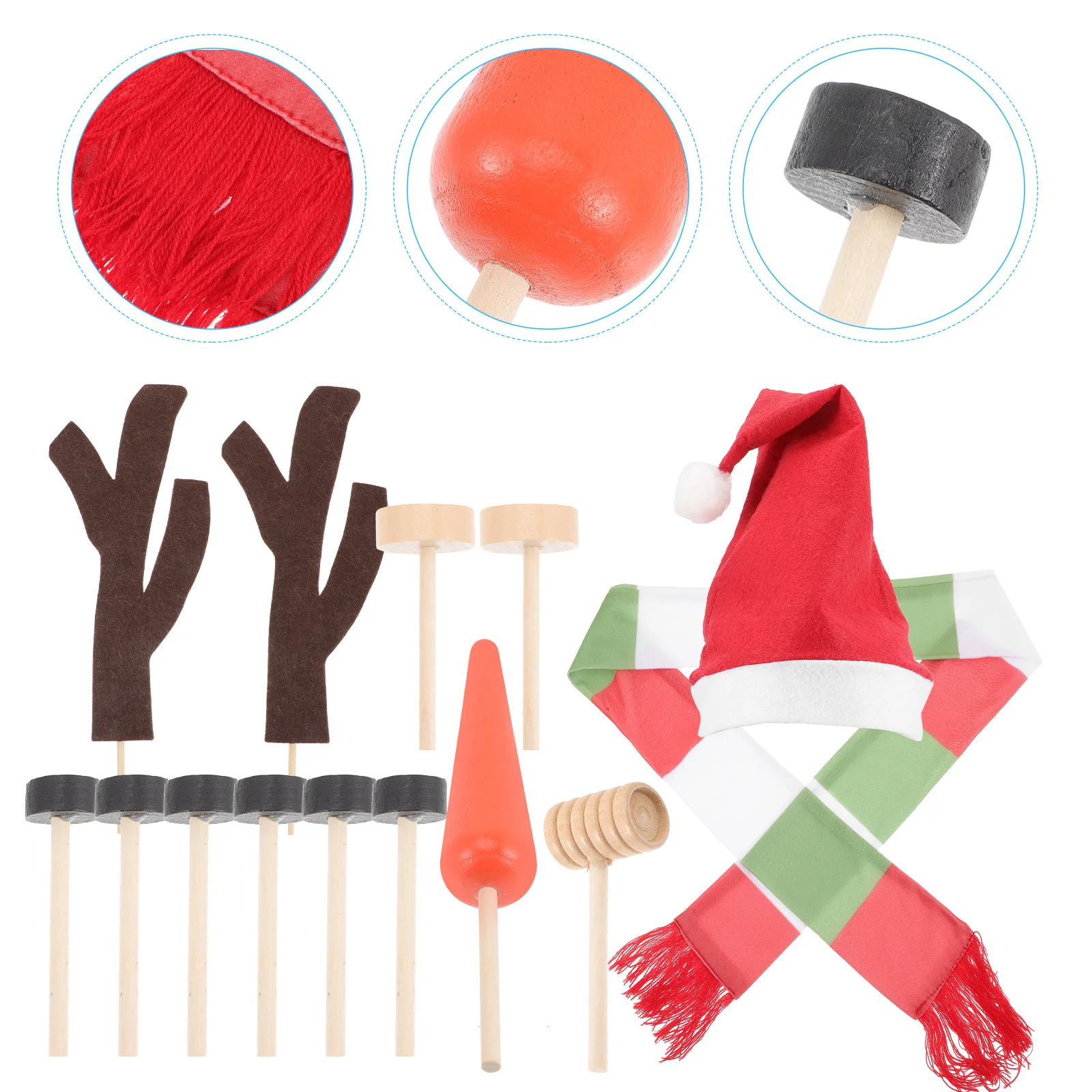 15pcs Creative Snowman Tool Kit Decor Props for Christmas Party Outdoor Festival Kids Toys Dressing Accessories
15pcs Creative Snowman Tool Kit Decor Props for Christmas Party Outdoor Festival Kids Toys Dressing Accessories