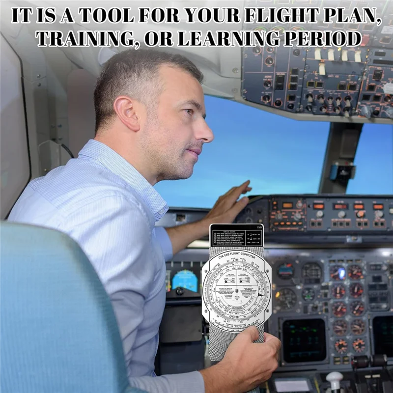-X07A E6b Flight Calculator Flight Computer Calculator Essential Flying Training Student Tools For Flight Flying Training
-X07A E6b Flight Calculator Flight Computer Calculator Essential Flying Training Student Tools For Flight Flying Training