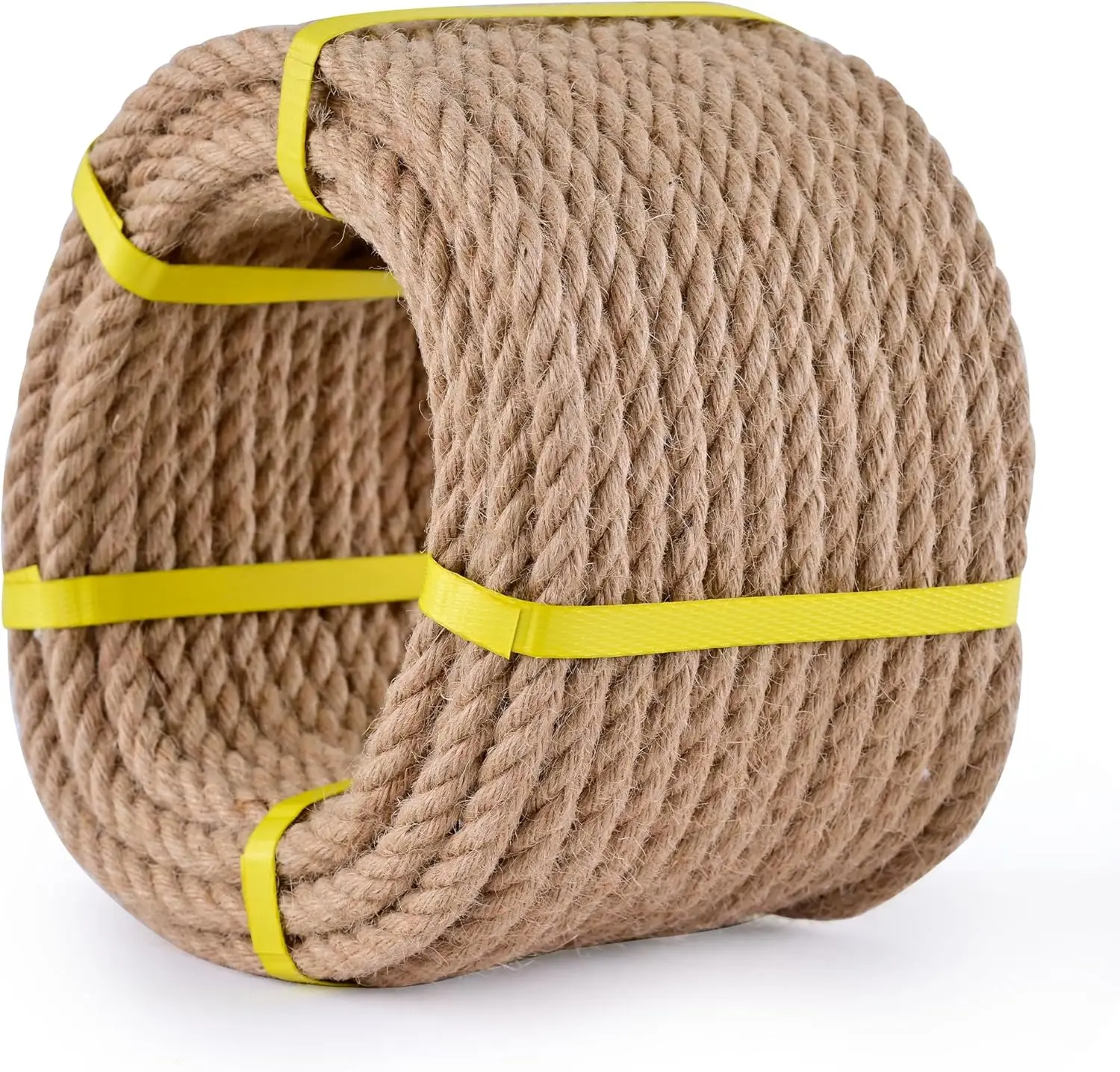Natural Jute Rope 1/2" x 100ft - Heavy Duty Twisted for Swing, Craft & Outdoor
Natural Jute Rope 1/2" x 100ft - Heavy Duty Twisted for Swing, Craft & Outdoor