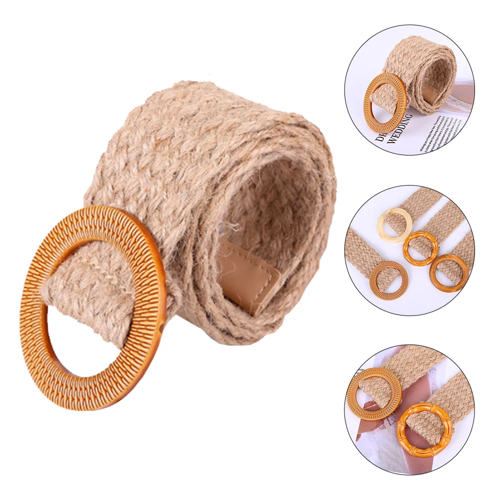 Retro Skirt Belt For Women Adjustable Waist Dress Cotton Linen Material Round Hollow Buckle Stylish Casual Female Clothes Belt
Retro Skirt Belt For Women Adjustable Waist Dress Cotton Linen Material Round Hollow Buckle Stylish Casual Female Clothes Belt