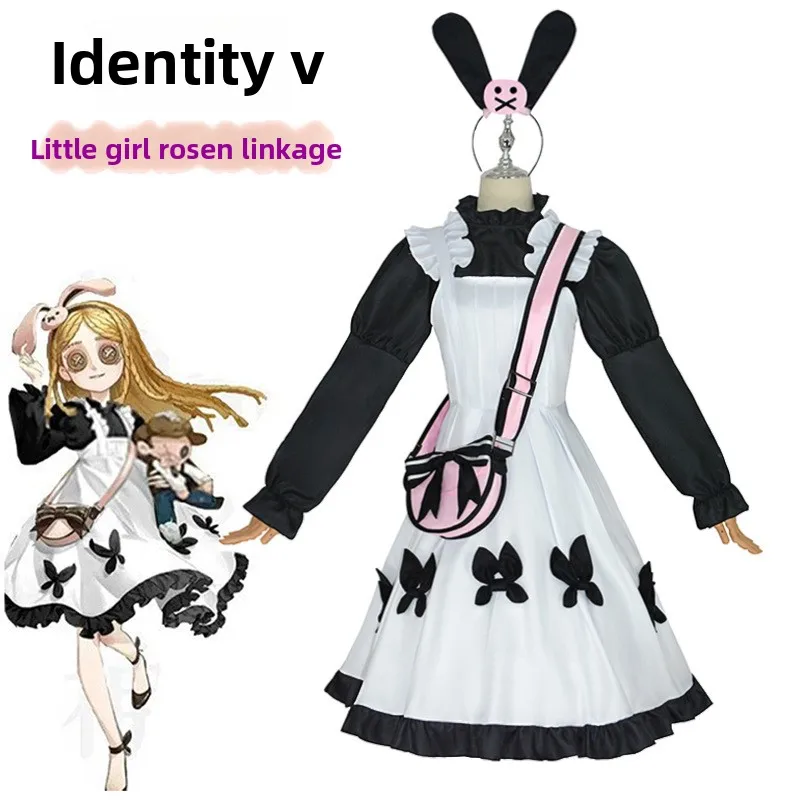 Платье для косплея Rosen Crossover для маленькой девочки — набор костюмов в стиле Лолиты Identity V, наряд в игровом стиле для косплеев
Платье для косплея Rosen Crossover для маленькой девочки — набор костюмов в стиле Лолиты Identity V, наряд в игровом стиле для косплеев