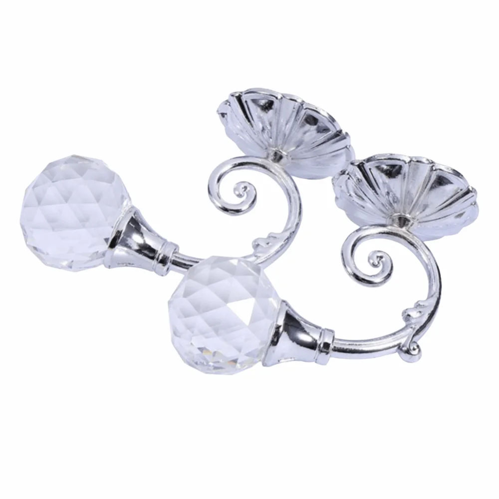 2 PCS Aluminum Crystal Curtain Hook Wall Mounted Colorful Drapery Tie Back Hook Multi-functional Decorative Curtain Holdback
2 PCS Aluminum Crystal Curtain Hook Wall Mounted Colorful Drapery Tie Back Hook Multi-functional Decorative Curtain Holdback