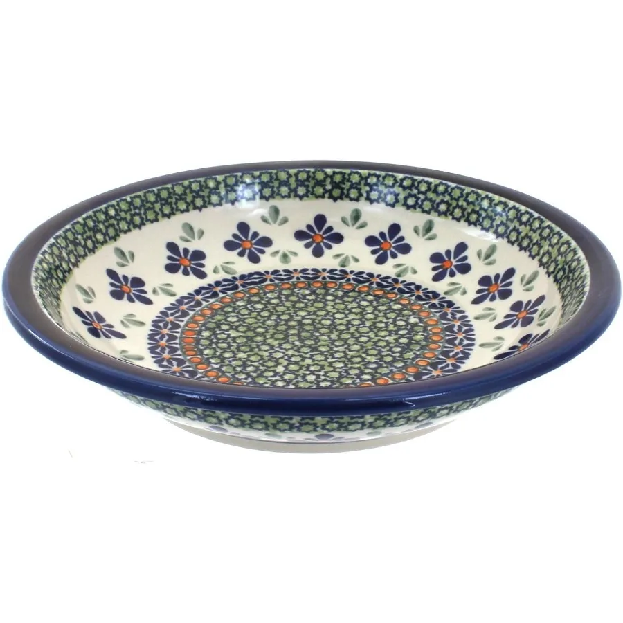 Green Mosaic Flower Soup Plate - 9" Diameter - Great Bowl for Soups, Salads, and Pastas
Green Mosaic Flower Soup Plate - 9" Diameter - Great Bowl for Soups, Salads, and Pastas