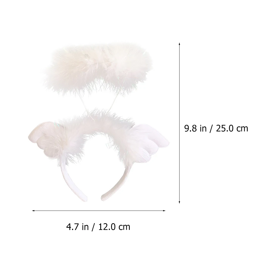 1pc White Hair Hoop Accessories Angel Headdress Party Costume Decorative Props Festival Performance Cosplay Kids Adults Creative
1pc White Hair Hoop Accessories Angel Headdress Party Costume Decorative Props Festival Performance Cosplay Kids Adults Creative