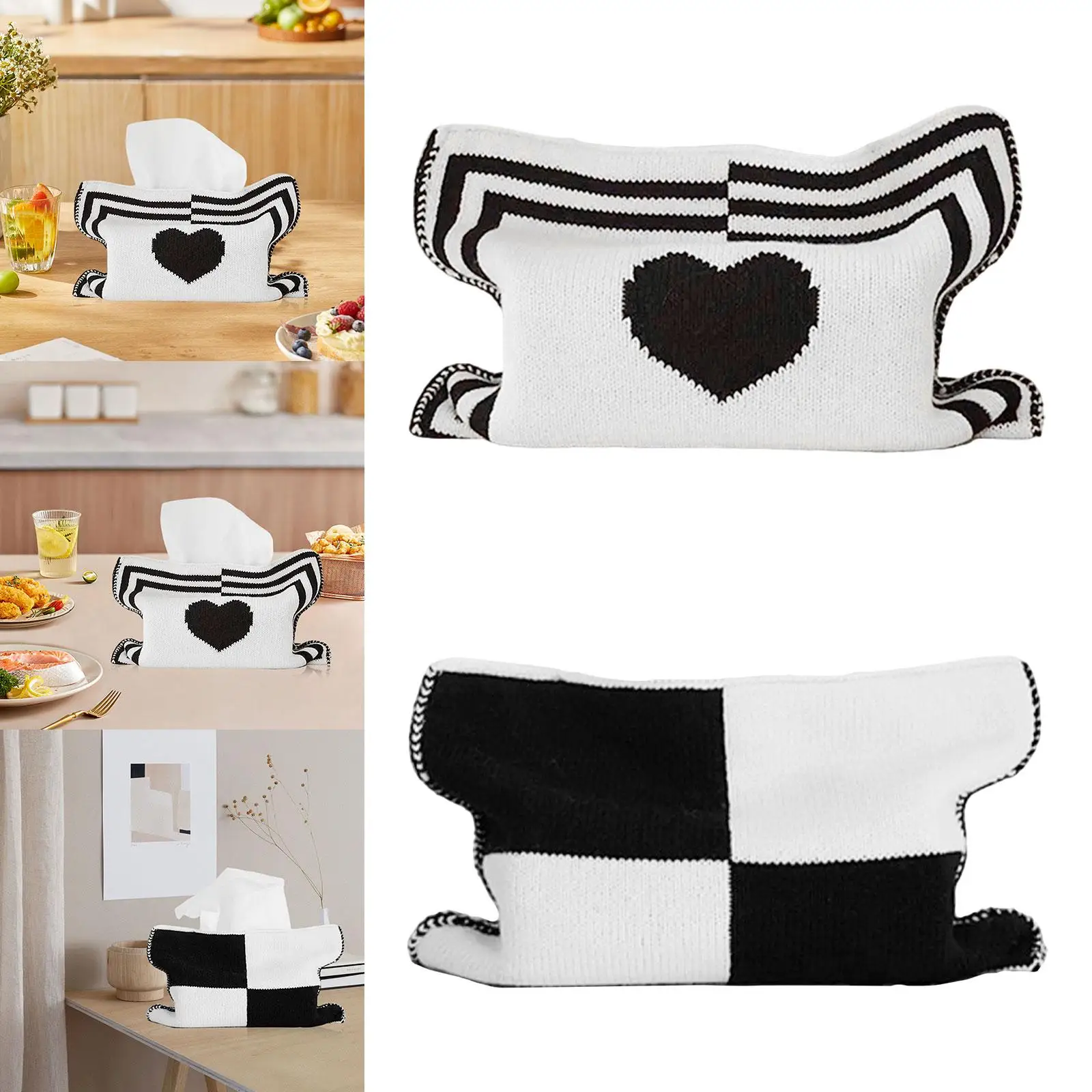 Fabric Tissue Box Knitted Tissue Case Storage Bag Stylish Universal Dining Table
Fabric Tissue Box Knitted Tissue Case Storage Bag Stylish Universal Dining Table