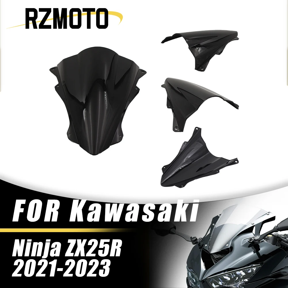 Double Bubble Viser Windshield For Kawasaki Ninja ZX-4RR ZX4RR ZX-4R ZX4R ZX25R ZX-25RR 2021-2023 Windscreen
Double Bubble Viser Windshield For Kawasaki Ninja ZX-4RR ZX4RR ZX-4R ZX4R ZX25R ZX-25RR 2021-2023 Windscreen
