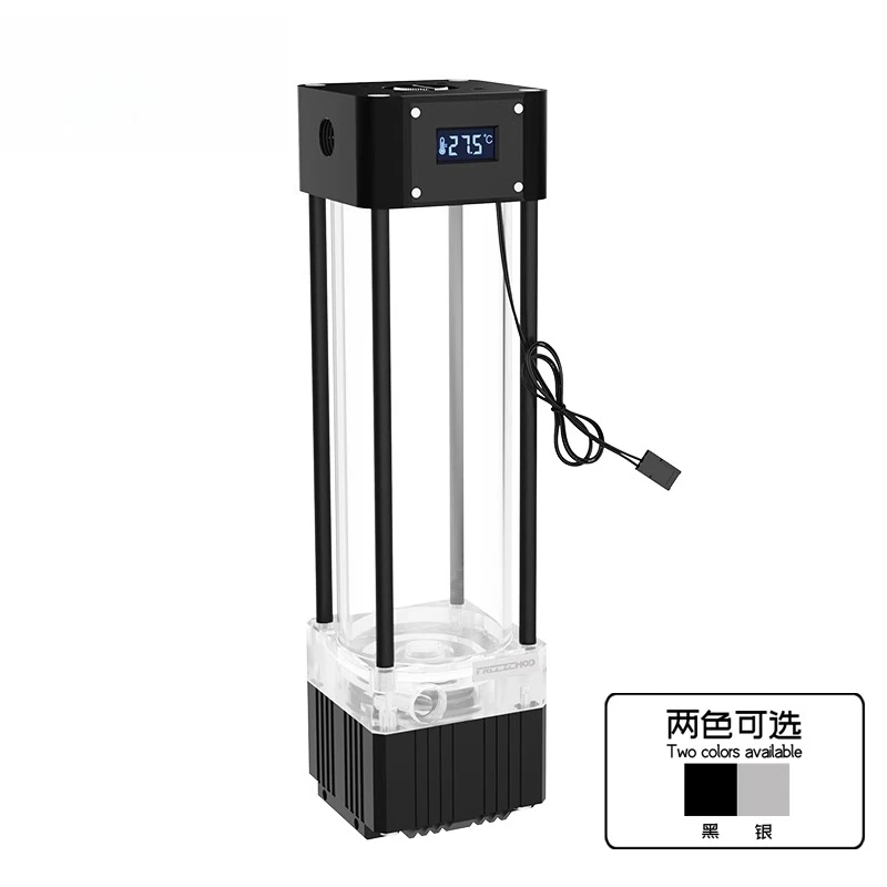 PUB-FS6WX water-cooled water pump integrated VA LCD screen temperature display adjustable in and out direction
PUB-FS6WX water-cooled water pump integrated VA LCD screen temperature display adjustable in and out direction