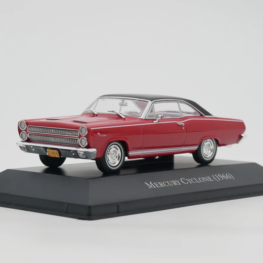 Ixo 1:43 литый под давлением сплав MERCURY Cyclone 1966 Игрушечная модель автомобиля Классическая ностальгия подарок для взрослых сувенир коллекционный статический дисплей
Ixo 1:43 литый под давлением сплав MERCURY Cyclone 1966 Игрушечная модель автомобиля Классическая ностальгия подарок для взрослых сувенир коллекционный статический дисплей