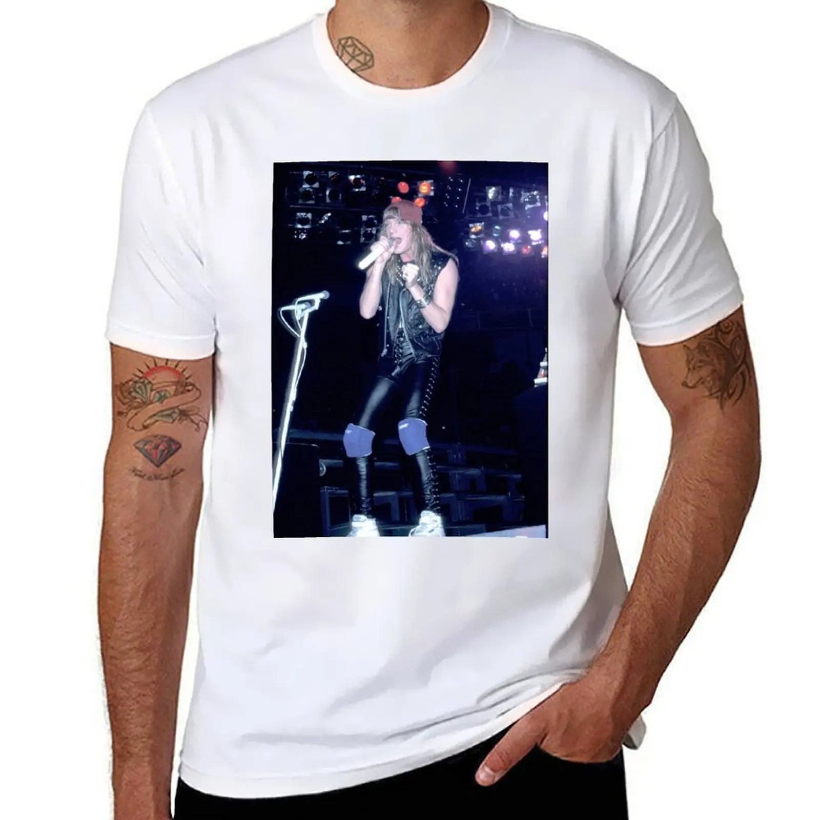 Jani Lane Warrant Photograph T-Shirt printed t shirts for man t shirts for man graphic tees T-Shirt
Jani Lane Warrant Photograph T-Shirt printed t shirts for man t shirts for man graphic tees T-Shirt