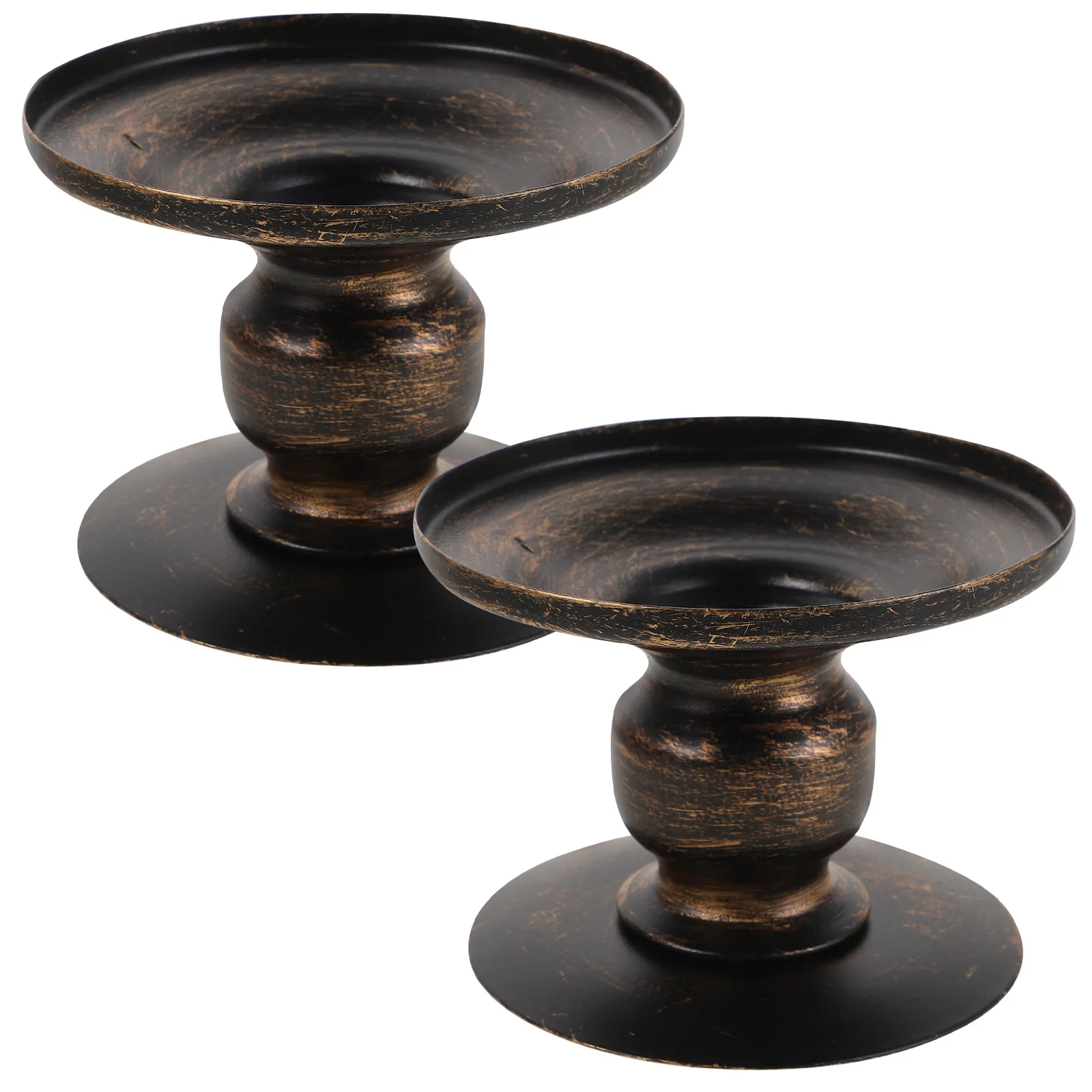 2pcs Vintage Holder Black Iron Rustic Farmhouse Pillar Stand For Dining Table Living Room Decor Tea Light Holder
2pcs Vintage Holder Black Iron Rustic Farmhouse Pillar Stand For Dining Table Living Room Decor Tea Light Holder