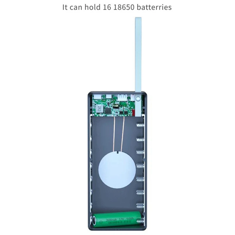 Y16A USB 16X18650 Чехол для аккумулятора Коробки для хранения зарядки аккумулятора C16 со светодиодной подсветкой Съемный для зарядки смартфона
Y16A USB 16X18650 Чехол для аккумулятора Коробки для хранения зарядки аккумулятора C16 со светодиодной подсветкой Съемный для зарядки смартфона