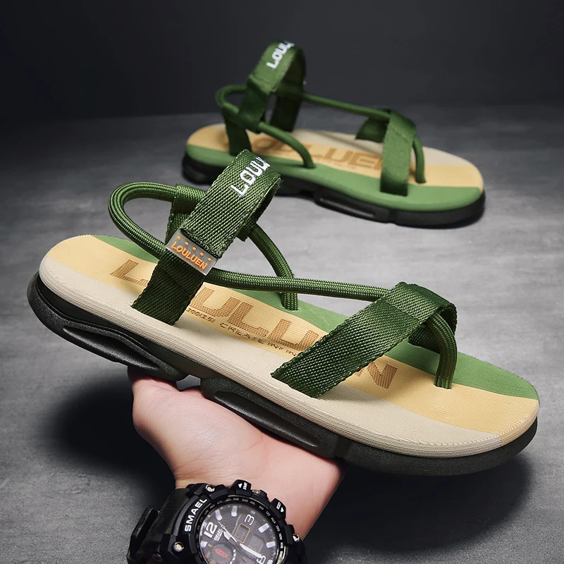 Men's Sandals, New Summer Style, Dual-Use Flip-Flops for Outdoor Wear, Men's Outdoor Beach Sandals
Men's Sandals, New Summer Style, Dual-Use Flip-Flops for Outdoor Wear, Men's Outdoor Beach Sandals