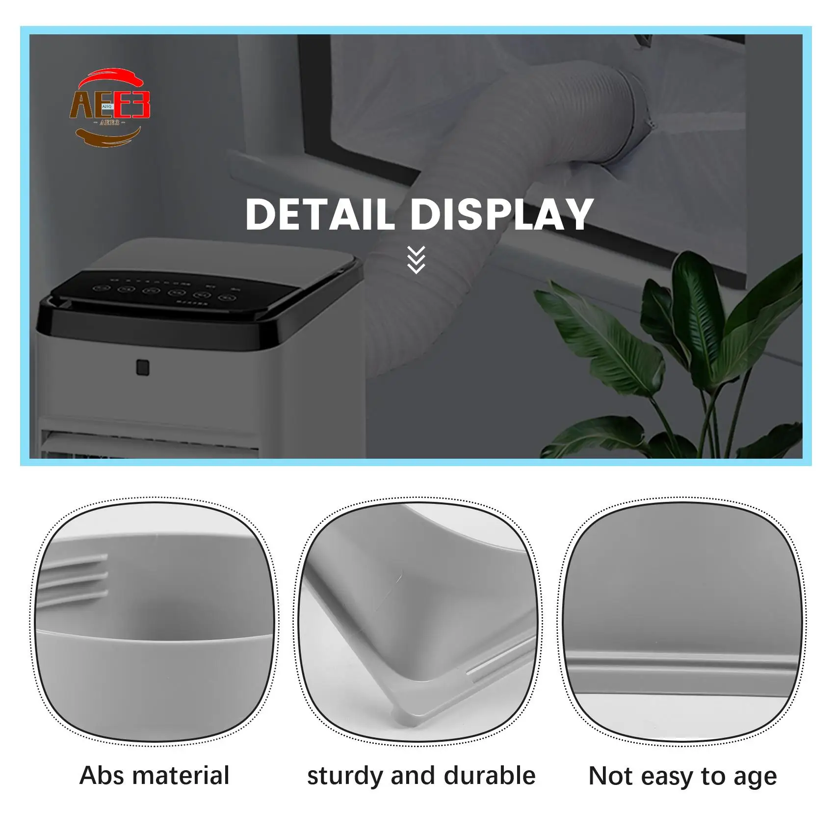 AEE3-интерфейс выхлопного шланга кондиционера, разъем для фитинга корпуса портативного домашнего мобильного кондиционера, квадратный 15 см
AEE3-интерфейс выхлопного шланга кондиционера, разъем для фитинга корпуса портативного домашнего мобильного кондиционера, квадратный 15 см