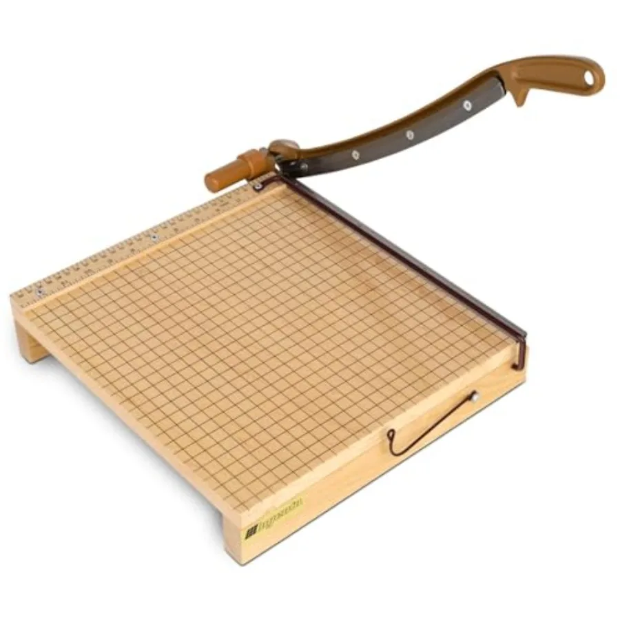 Paper Trimmer, Guillotine Paper Cutter for Office Use, Metal Body, Black Color, 15 Sheet Capacity and Precision Cutting
Paper Trimmer, Guillotine Paper Cutter for Office Use, Metal Body, Black Color, 15 Sheet Capacity and Precision Cutting
