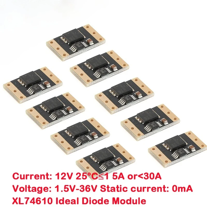 10Pcs XL74610 Ideal Diode Module Adopts LM74610 Dedicated Chip to Simulate Simulation Rectifier Board 1.5V-36V 0mA 15A/30A
10Pcs XL74610 Ideal Diode Module Adopts LM74610 Dedicated Chip to Simulate Simulation Rectifier Board 1.5V-36V 0mA 15A/30A