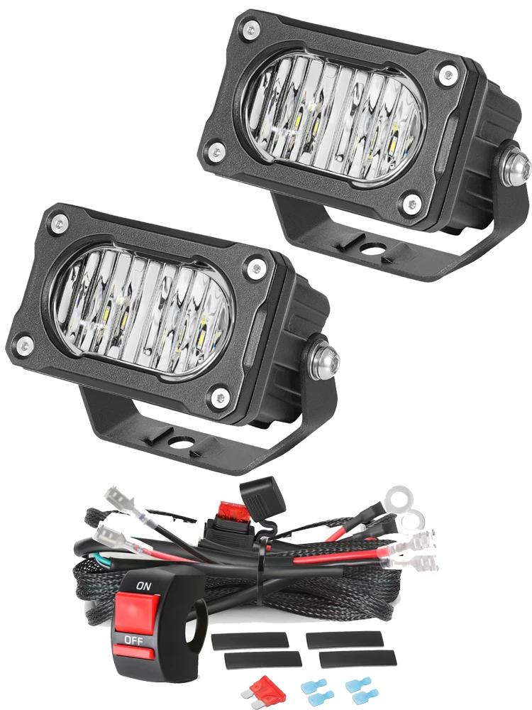 For Can-Am Maverick X3 MAX 2017+ UTV 40W 3inch LED Work Lights Flood Wide Cornering Truck Motorcycle Wiring Harness Kit 12V 24V
For Can-Am Maverick X3 MAX 2017+ UTV 40W 3inch LED Work Lights Flood Wide Cornering Truck Motorcycle Wiring Harness Kit 12V 24V