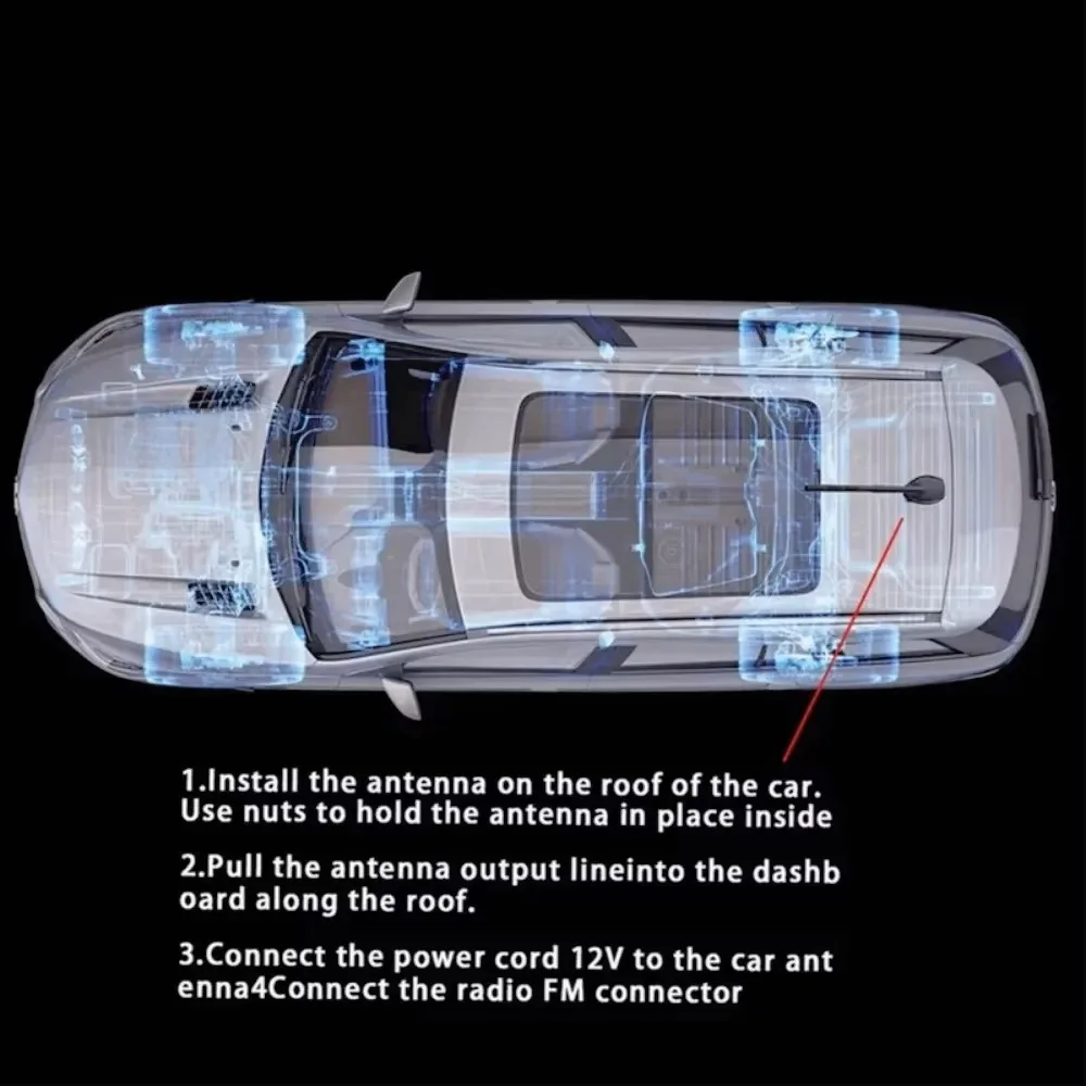 DB-Universal Car Antenna GPS+DAB+FM 3-In-1 Multi-Function Combination Active Radio Amplifier Antenna With Gain
DB-Universal Car Antenna GPS+DAB+FM 3-In-1 Multi-Function Combination Active Radio Amplifier Antenna With Gain
