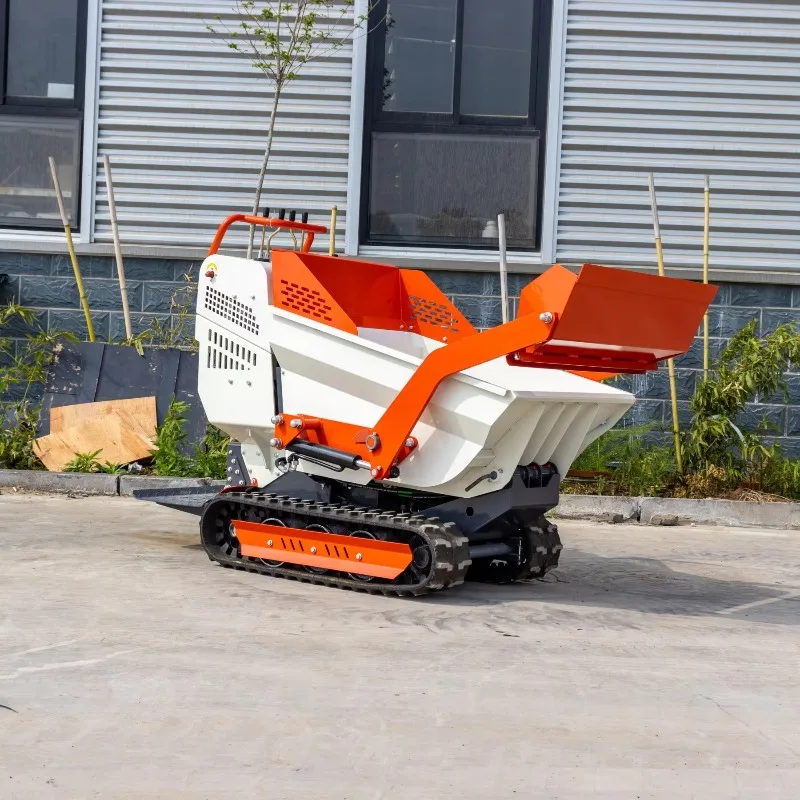 Mini Hydraulic Dump Truck Automatic Tracked Dumper with 500kg Rated Load Small Crawler Mud Buggy
Mini Hydraulic Dump Truck Automatic Tracked Dumper with 500kg Rated Load Small Crawler Mud Buggy